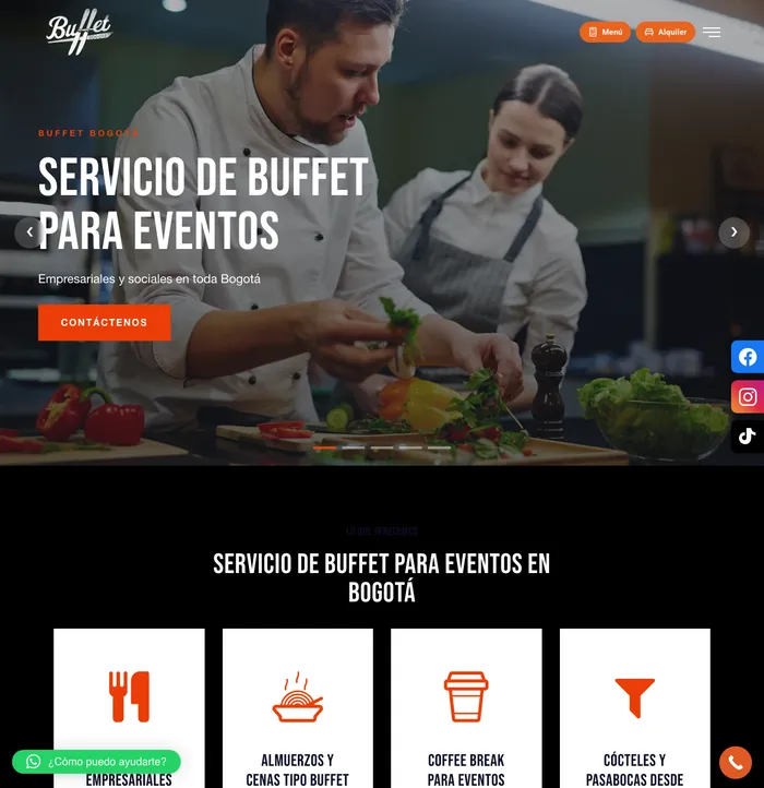 Sitio web de buffetbogota.com